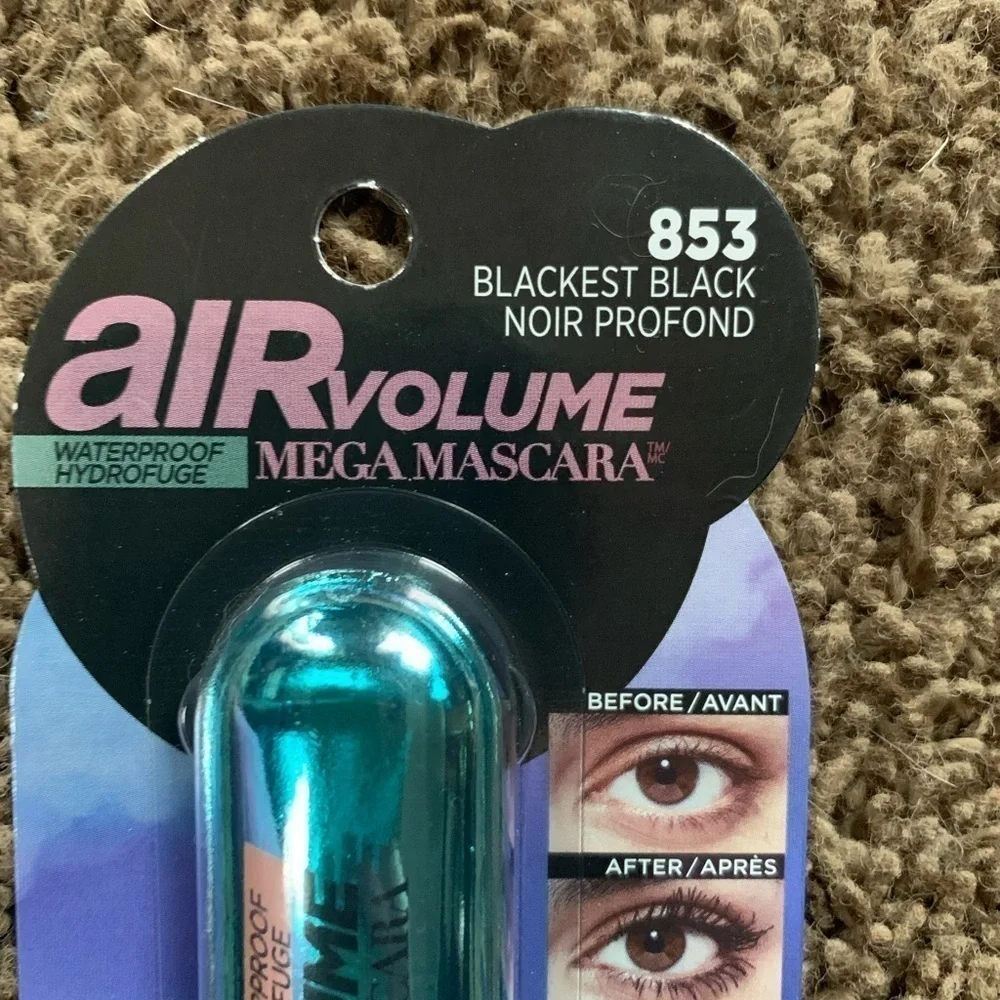 *NEW* L'Oreal Air Volume Mega Mascara 853 Blackest Black